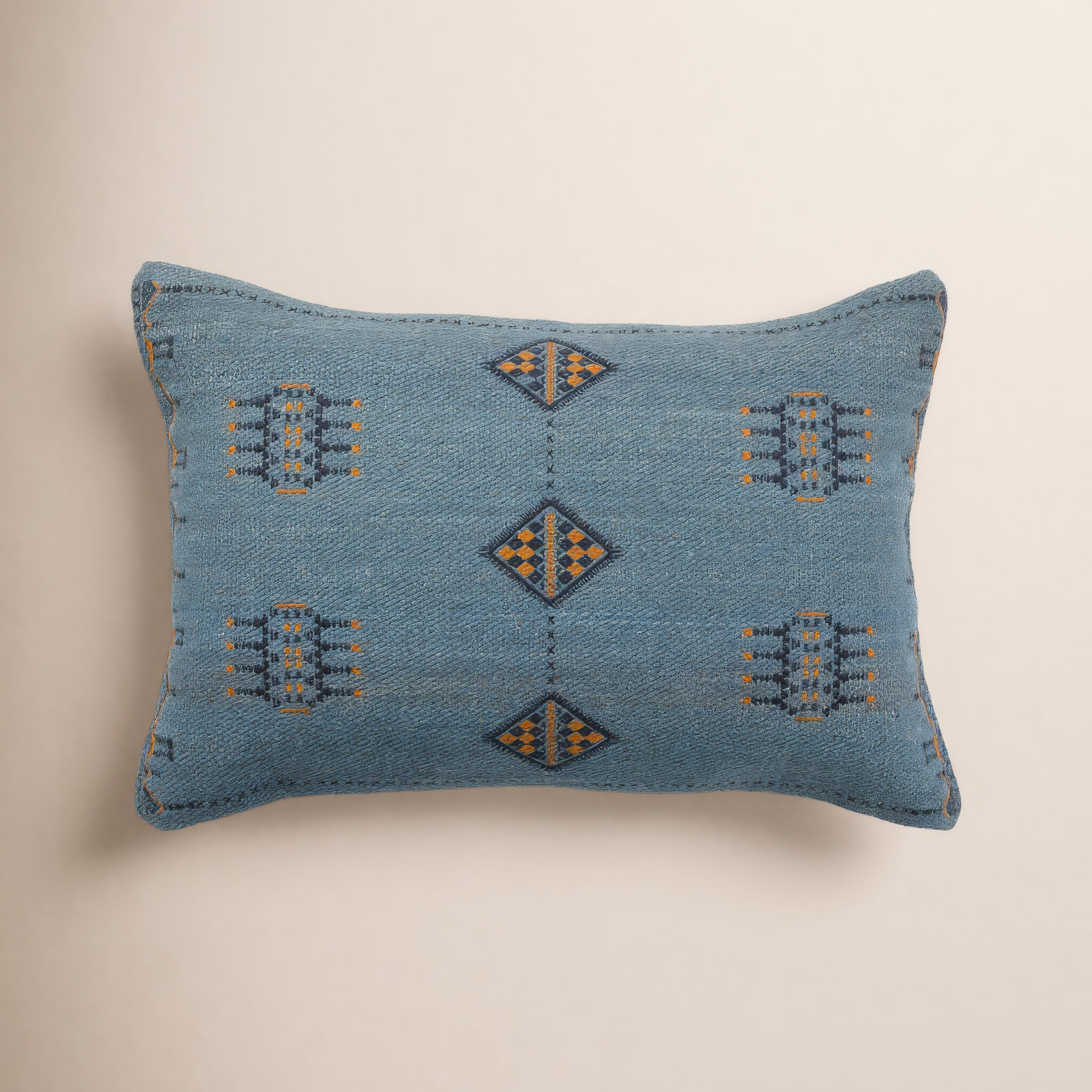 Waldeck 24" x 16" Wool Pillow Cover, Polyester