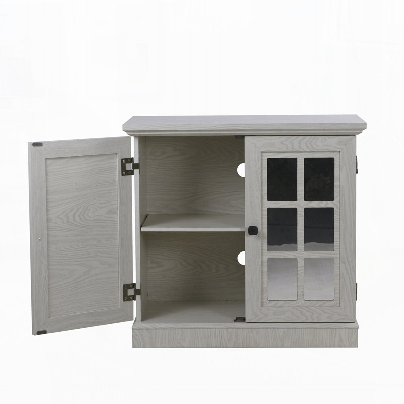 Armoire de rangement pour le salon, H 28,94 po x l 30,75 po x P 15,55 po, Beige