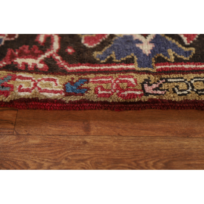 Tapis persan Heriz noué à la main 8 x 11