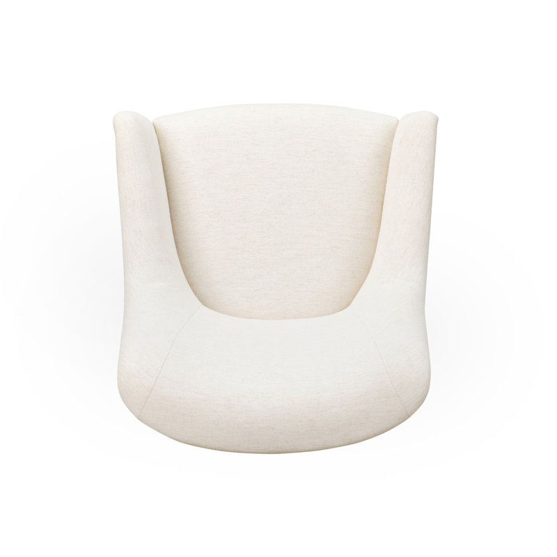Alba Swivel Task Chair, Crypton Nomad Snow
