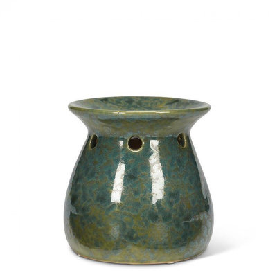 Green Teardrop Oil Warmer