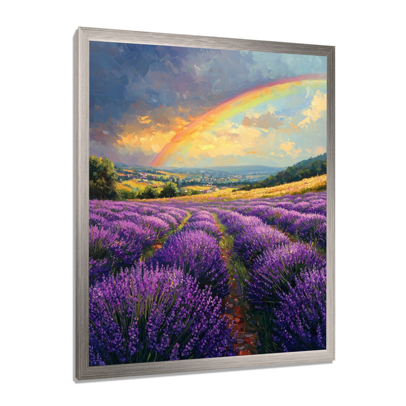 Inshaal - paysages, art mural, Argent argent, H 32 po x l 24 po, Reproduction encadrée d'une seule photo