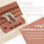 Ensemble de valises extensibles Hardshell en ABS 2 pièces avec roulettes TSA Lock