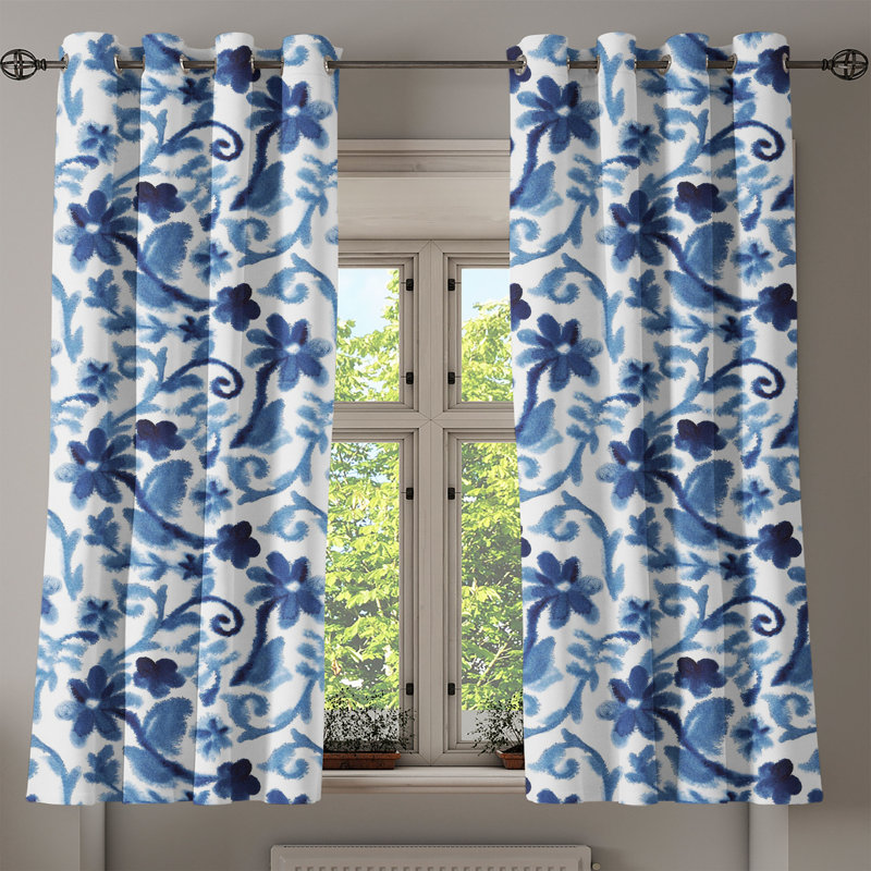 Dilon Semi Sheer Curtain Pair
