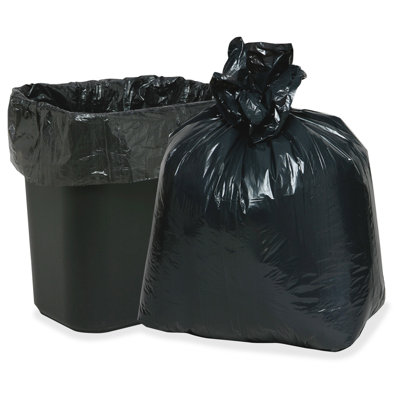 Plastic Trash Bags - 500 Count