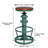 Antique Industrial Round Bottom Adjustable Height Cafe Retro Hydrant Stylish Water Pipe Design Pub Kitchen Bar Stool-430797784-426026925