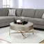 Table basse avec perle antique
