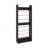 Shoe Rack, 10 Shelves, Black Wengue