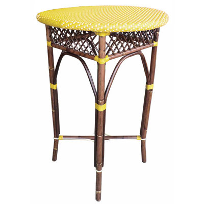 Minturn Round Outdoor Bistro Table , 27.5'' in. W 27.5'' in. D