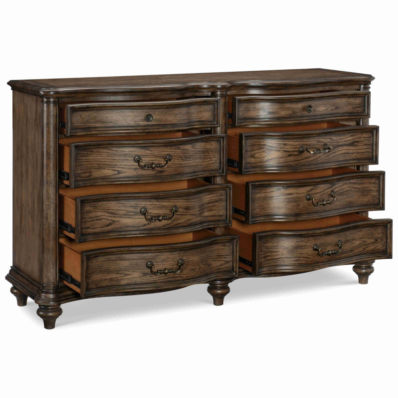 Commode de 8 tiroirs Traditional