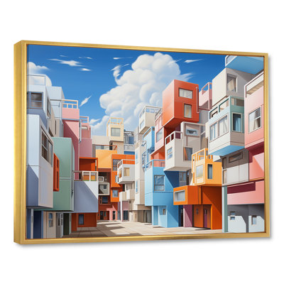 " De Stijl Style Factories Landscape II "