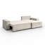 Raaya 4 Seater Corduroy Sofa Bed-845944553