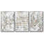 «Sand Glyphs I», ensemble de 3 reproductions encadrées sur toile-91891077-91891079