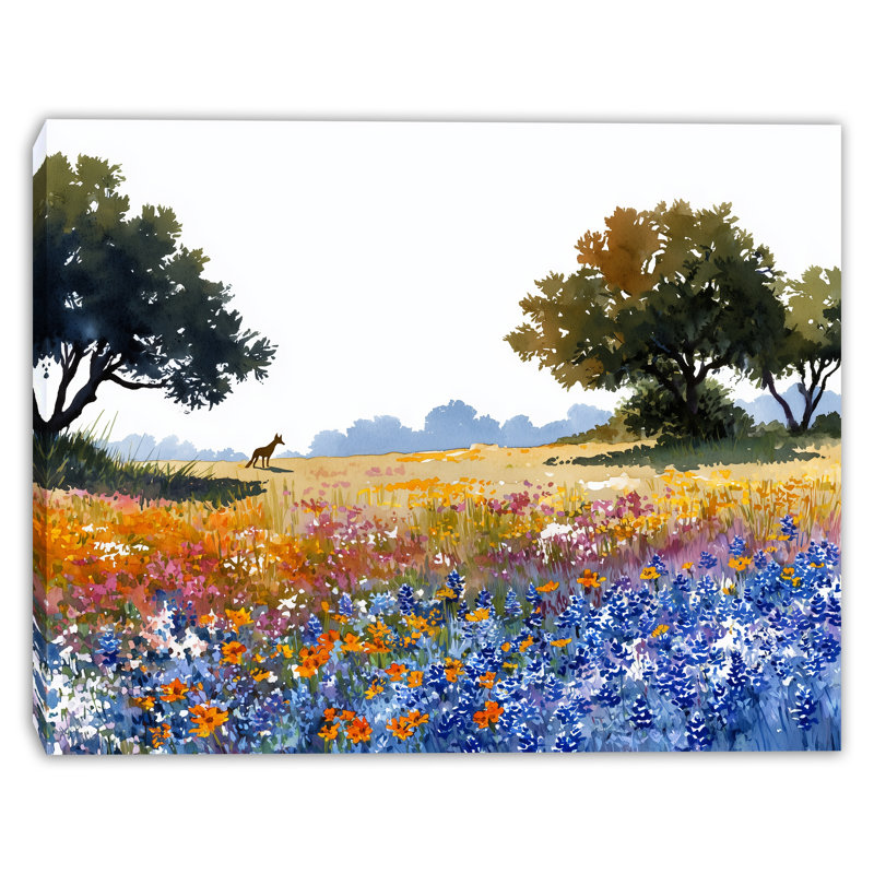 Art mural sur toile Meadow, H 12 po x l 16 po x P 1 po