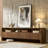 Dulane 70'' Modern TV Stand with Open Shelf&Large Storage Space for TVs up to 75'',Walnut-977339584