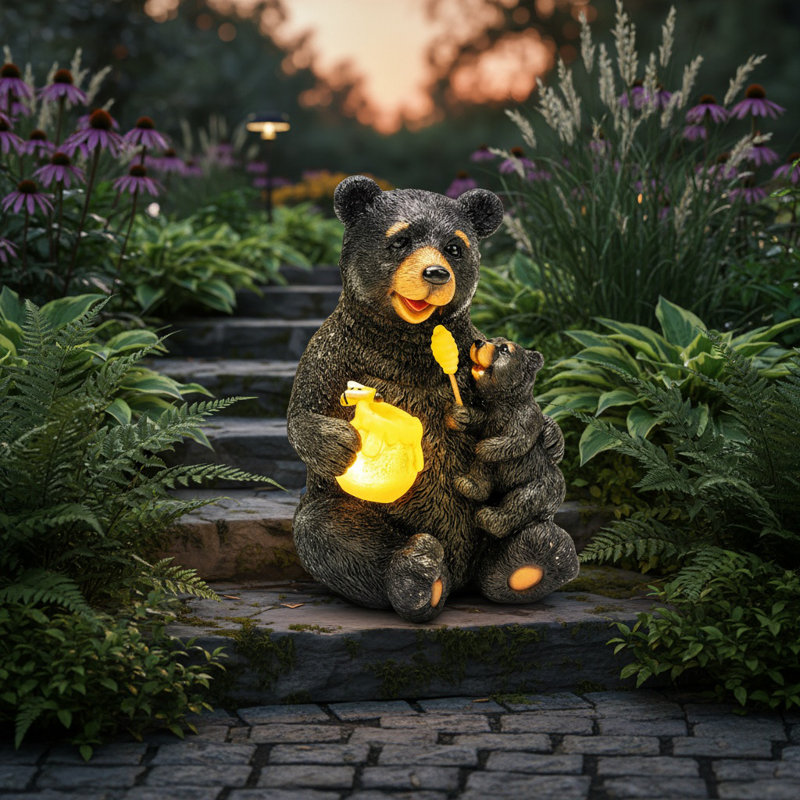 Animals Weather Resistant Resin Garden Statue