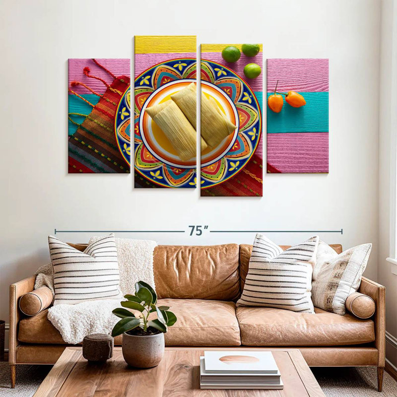 Yarlin Mexican Tamales, 42" H x 68" W