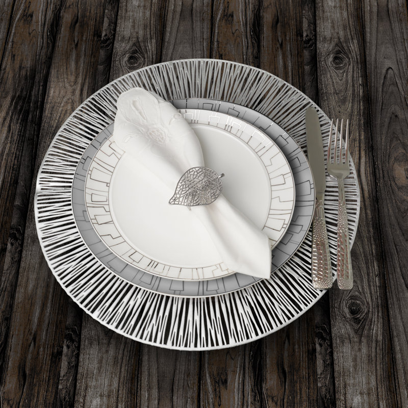 Napperon 15 po Daignault Cosmos, Argent