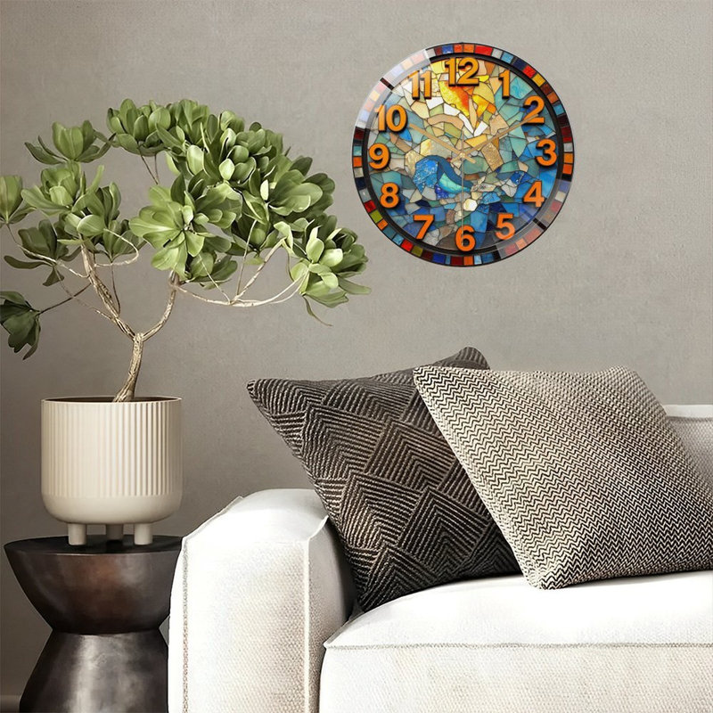 Horloge murale 12 po