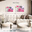 Harnek en fleurs rose clair-107671899