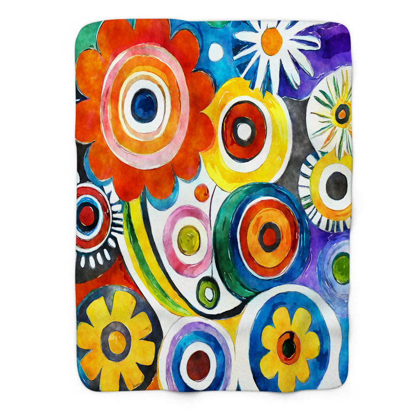 Throw Blanket, 50" W x 60" L