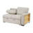 Ompa Modular Armless Sofa With Storage, Boucle, 52 Inch-115686118