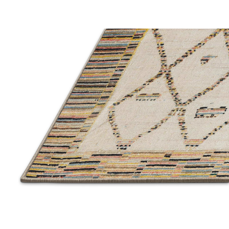 Tapis abstrait moderne 4464, Rectangle de 5 pi x 8 pi