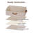 Trapezoid Closet Storage Bins, Foldable Fabric Organizer Baskets with Handles-584488868