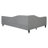 Full Size L-Shaped Linen Daybed, With Solid Wood Legs, Gray-1679275360-1679275366