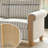 Terren 81" W Linen Striped Sofa -350112748