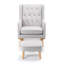 Lux Nursing Chair with Stool-79316594