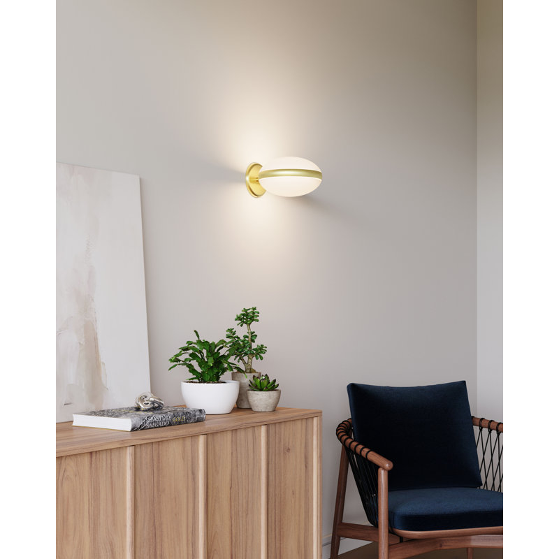 Pillow 2 - Light Armed Sconce, Black