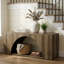 Console en bois avec tablettes de rangement, canapé d'entrée moderne 62,99 po