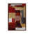 Classic Brown Wood Floater Framed