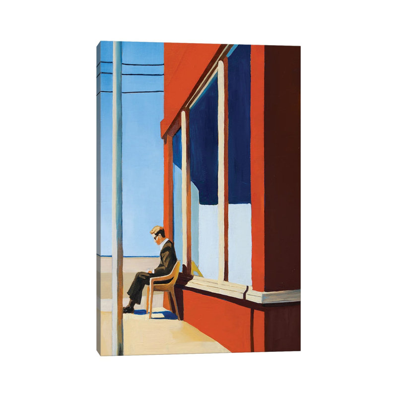 Nowhere Man by Pretty Painter - Gallery-Wrapped Canvas Giclée on Canvas, 20.32 cm H x 30.48 cm W, No Frame