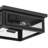 Matte Black W 2 - Bulb LED Outdoor Flush Mount Outdoor Flush Mount