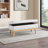 Boyu Polyester Blend Upholstered Storage Bench-2141799667