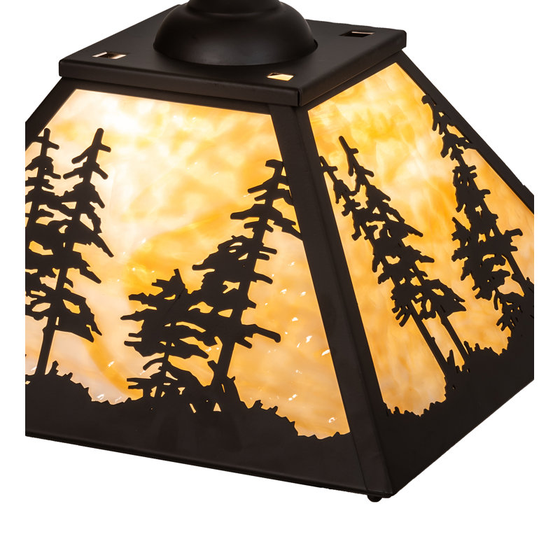 Luminaire suspendu carré à 1 lumière Sherlyn
