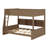 Bunk Bed With Storage Cabinets And USB Ports-2022728660-2022728657