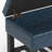 Cosmopolitan 44"W Vegan Leather Transitional Storage Ottoman Bench with Tufted Lift-Top and Open Shelf-1608066680