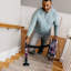 Aspirateur vertical Shark Stratos avec DuoClean PowerFins HairPro