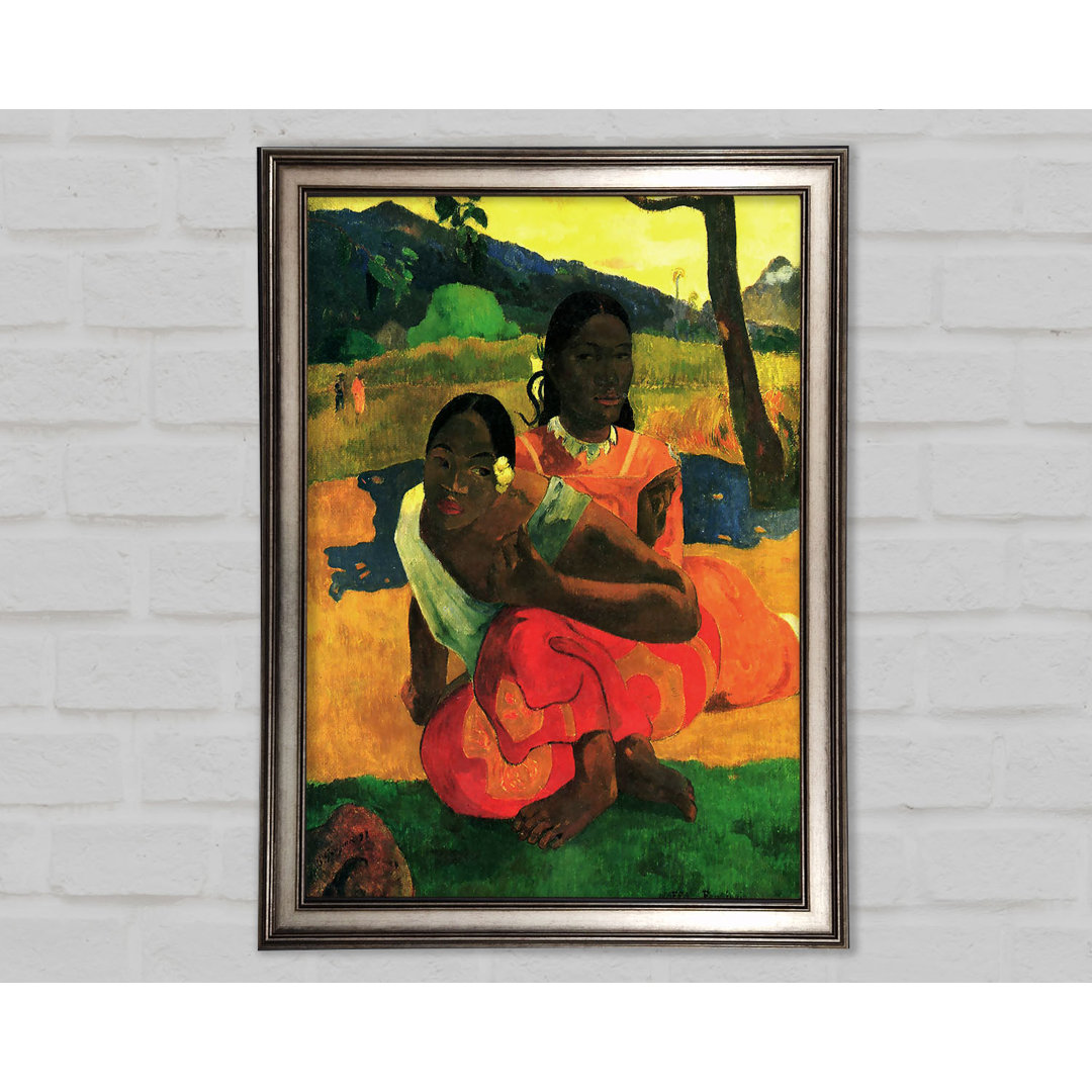 Gauguin When You Hear - Einzelner Bilderrahmen Kunstdrucke