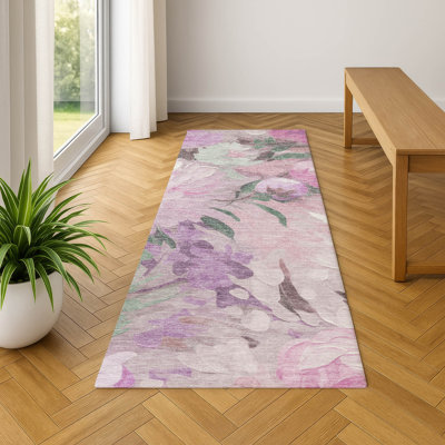 Tapis floral lavable à la machine de qualité supérieure Mayfield AMF2264
