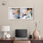 «Neutral Nirvana Set Shadowbox Print Neutral Wall Decor» par Art Remedy, cadre blanc, 16 x 16-621340643-621340642