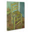 Vincents Chair by Vincent Van Gogh - Wrapped Canvas Painting-64082412