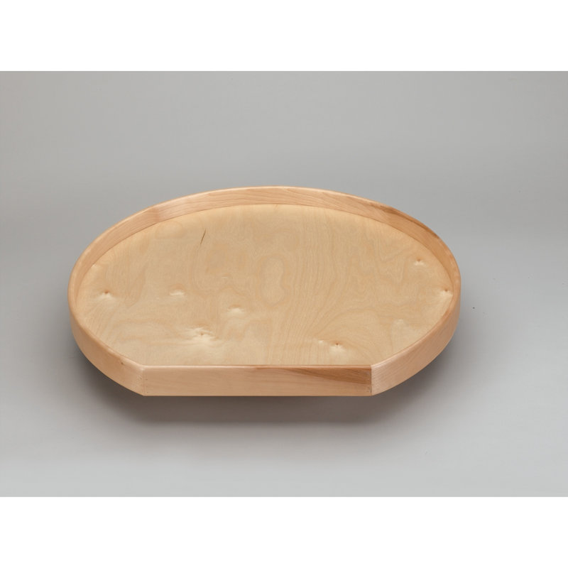 Plateau tournant en bois naturel Rev-A-Shelf, L 28 po