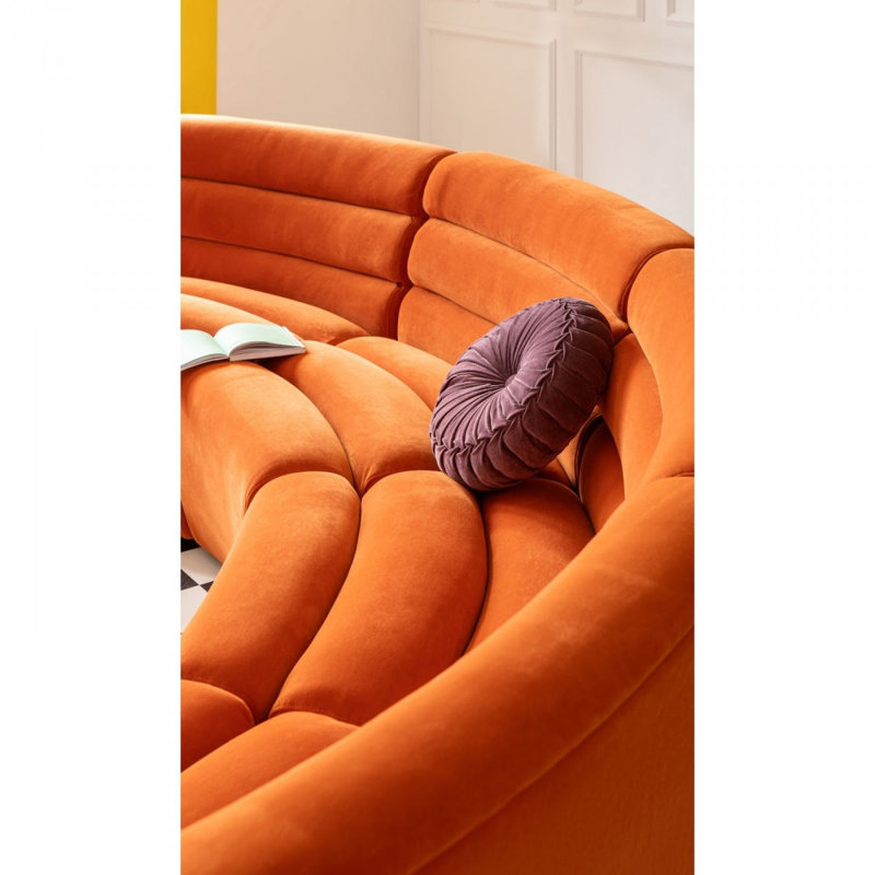 Sofa Element Wave Orange