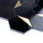 Natural 10.2 in. x 11.78 in. Hexagon Polished Marble Mosaic Tile-67852702
