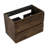 30W 105 Wall Mount Cabinet Without Basin, Walnut, 2 Drawers, Pre-Assembled, Graceful Sophisticated Appearance, Ample Drawer Capacity Walnut Color Basin - 105, Stylish Bathroom Storage, Room-1591229673-1591229672