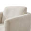 Fauteuil demi-tonneau rembourré et pivotant-763510048
